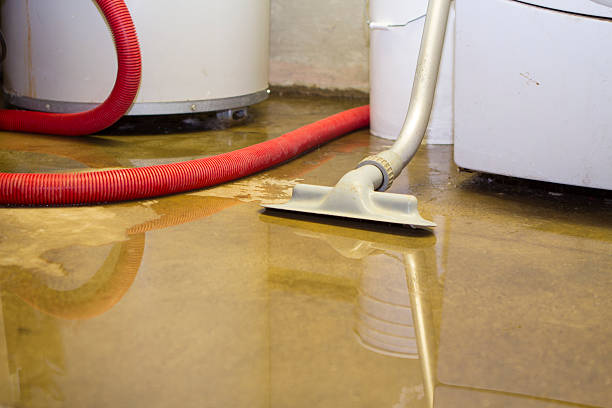 Water damage restoration process in Kenton, OH